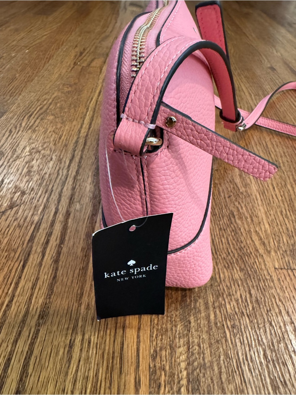 NWT Kate Spade Southport Ave Hanna Crossbody Grapefruit WKRU7110 - Picture 7 of 8